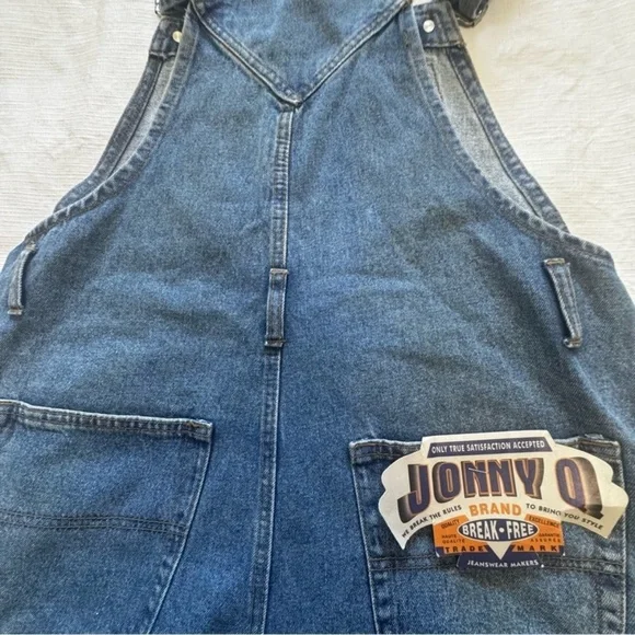 Jonny Q Vintage Casual Blue Denim Romper size medium - Picture 10 of 10